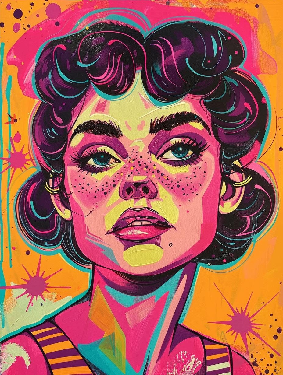 Vibrant Neon Portraits of Modern Women - Image 4