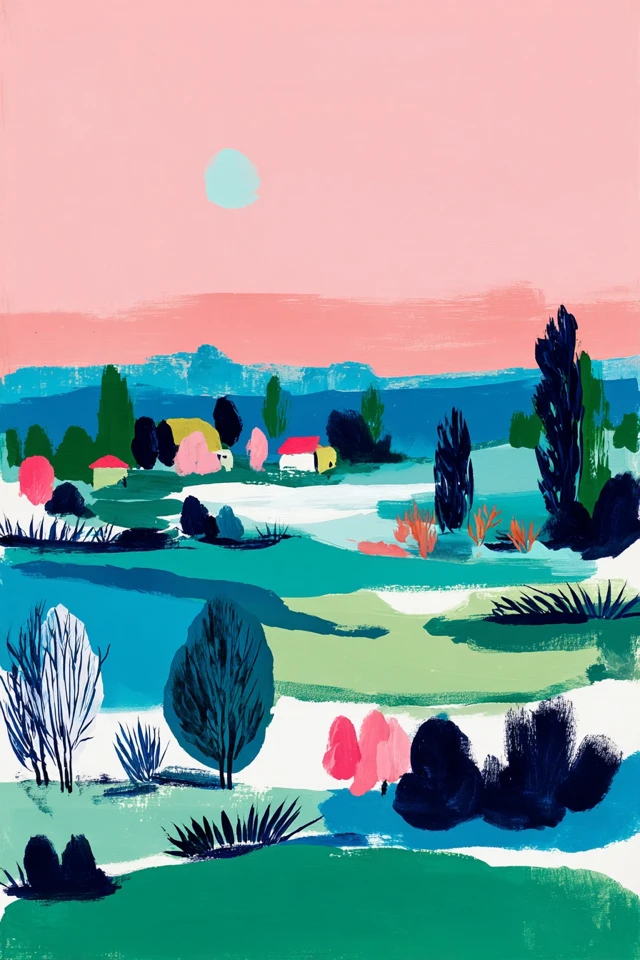 Vibrant Modernist Muse - Image 2