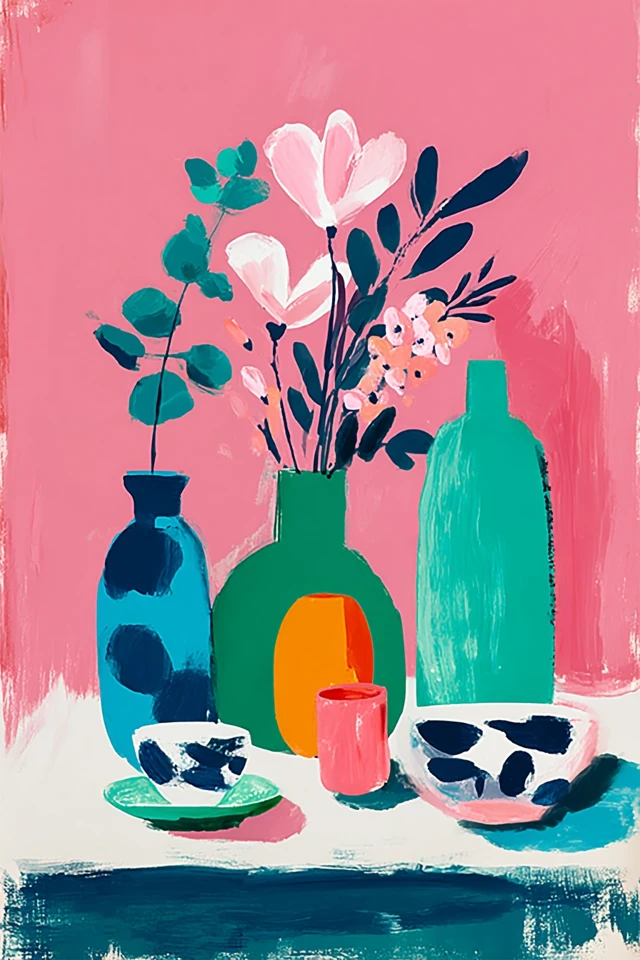 Vibrant Modernist Muse - Image 3