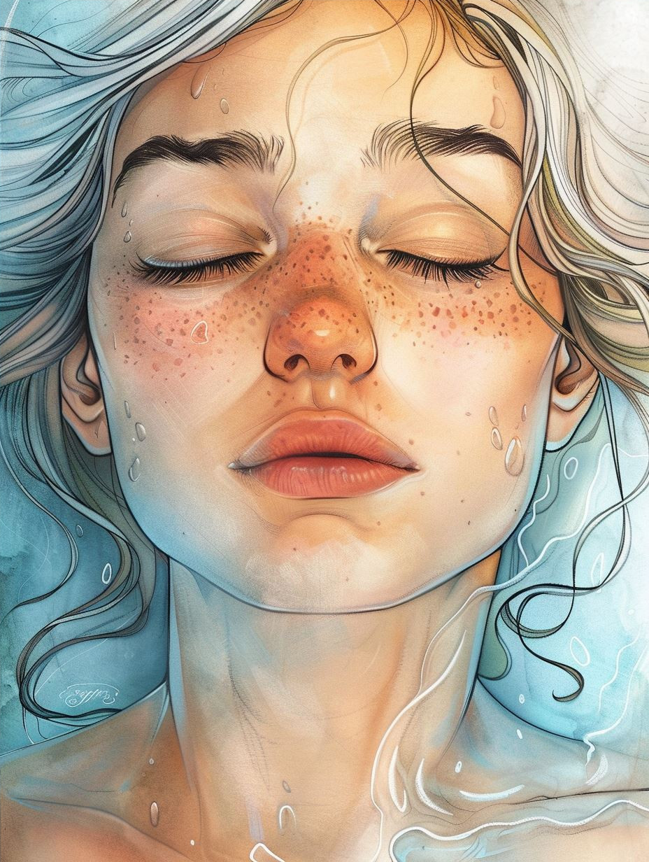 Ethereal Portraits of Freckled Beauty - Image 4