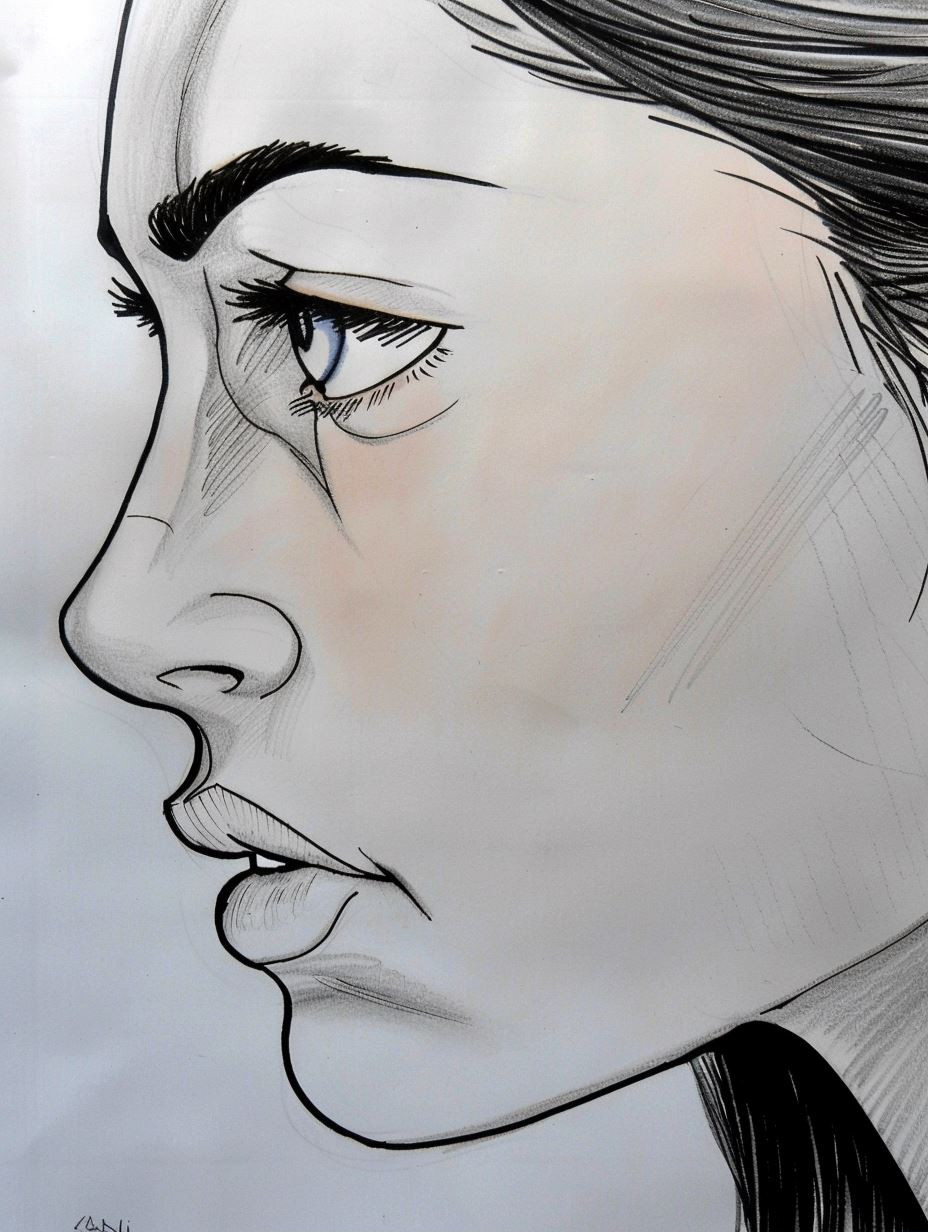 Ethereal Digital Portrait Studies - Image 1