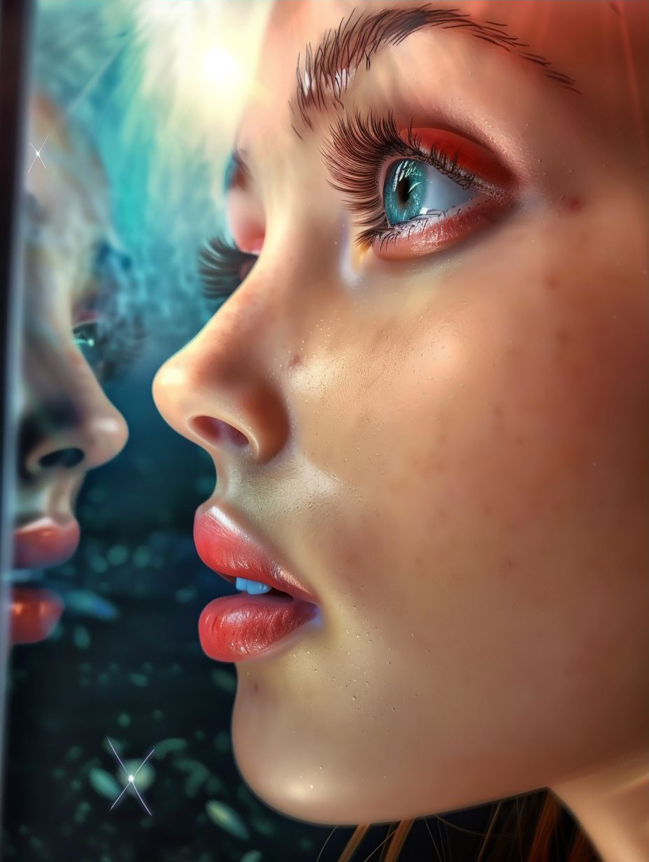 Ethereal Fragments of Digital Beauty - Image 3