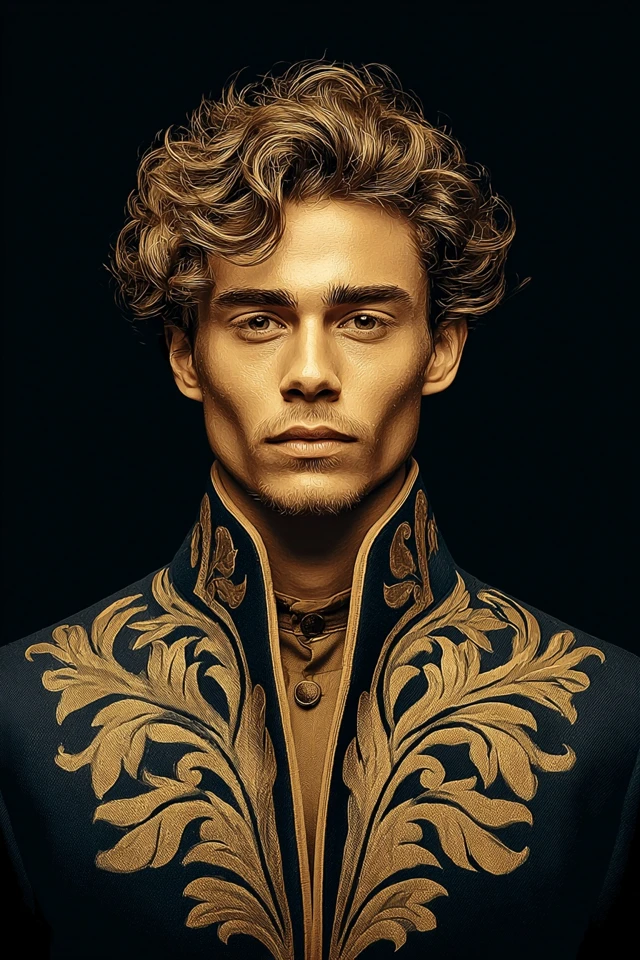 Golden Regal Elegance - Image 1
