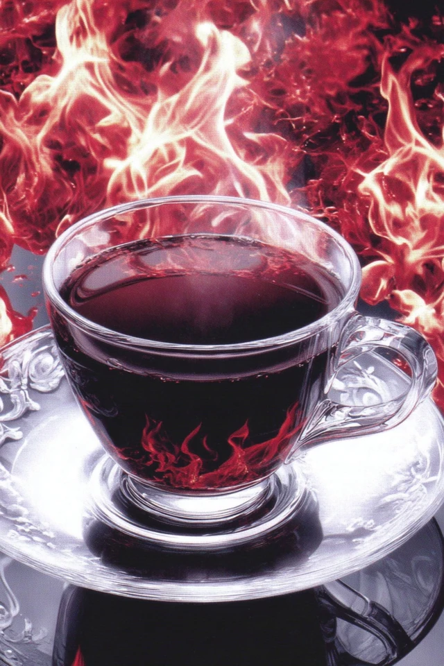 Crimson Gothic Elegance - Image 4
