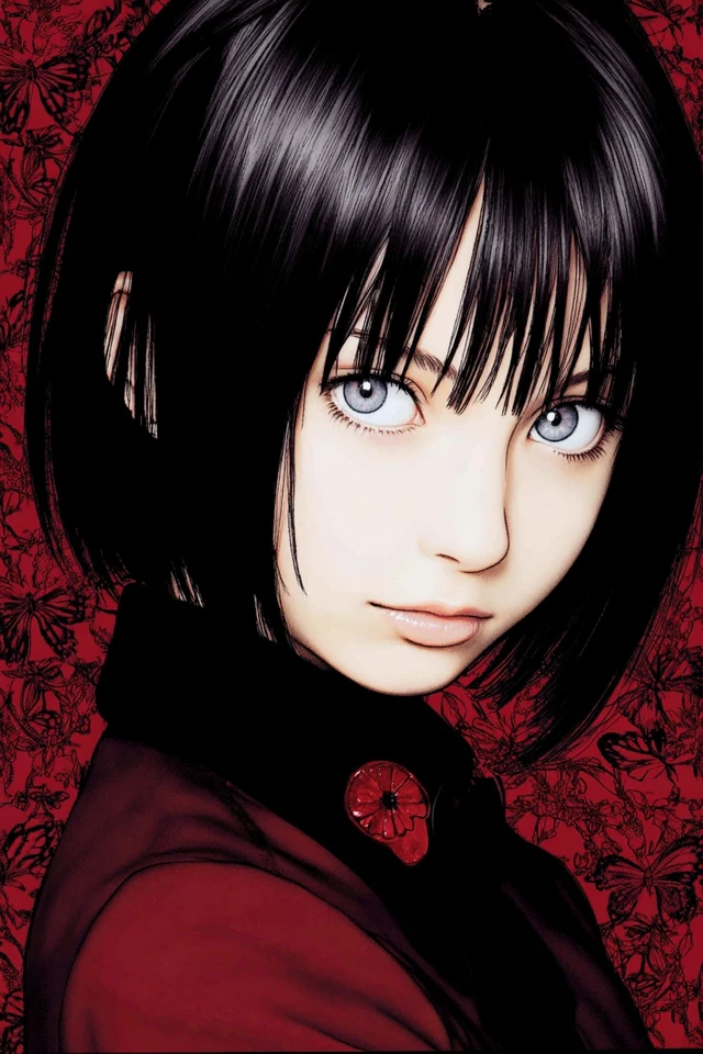 Crimson Gothic Elegance - Image 1