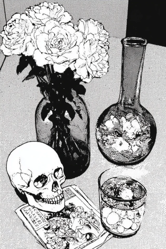 Noir Manga Elegance - Image 3