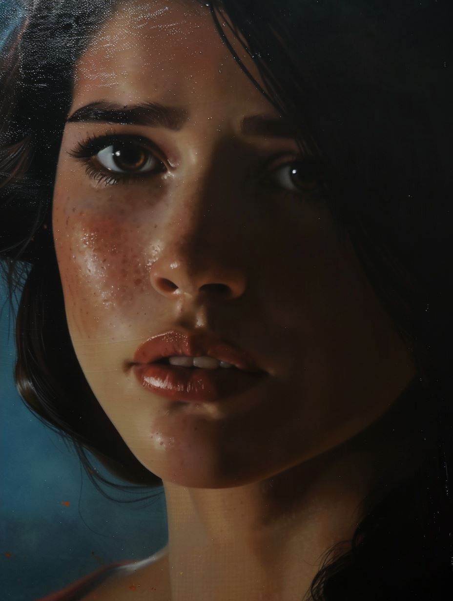 Serene Submerged Ethereal Portrait - Image 2