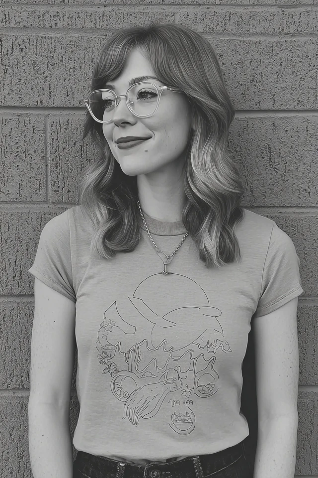 Monochrome Urban Muse - Image 1