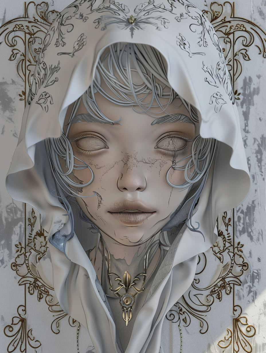 Ethereal Portraits of Floral Grace - Image 3