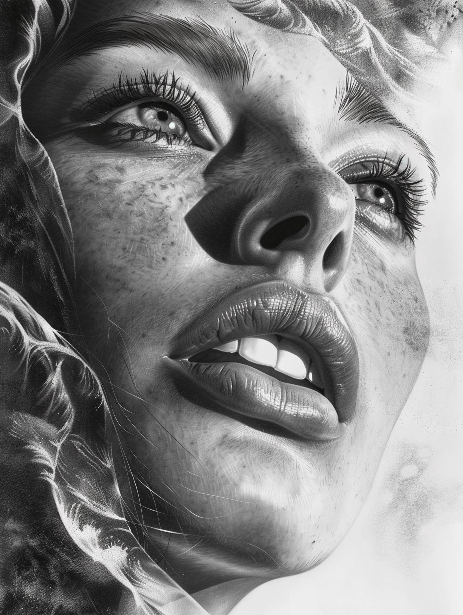 Dramatic Monochrome Portrait Studies - Image 1