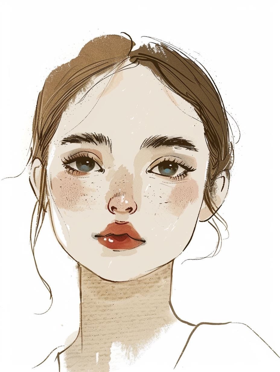 Ethereal Visions: A Portrait Study - Image 2