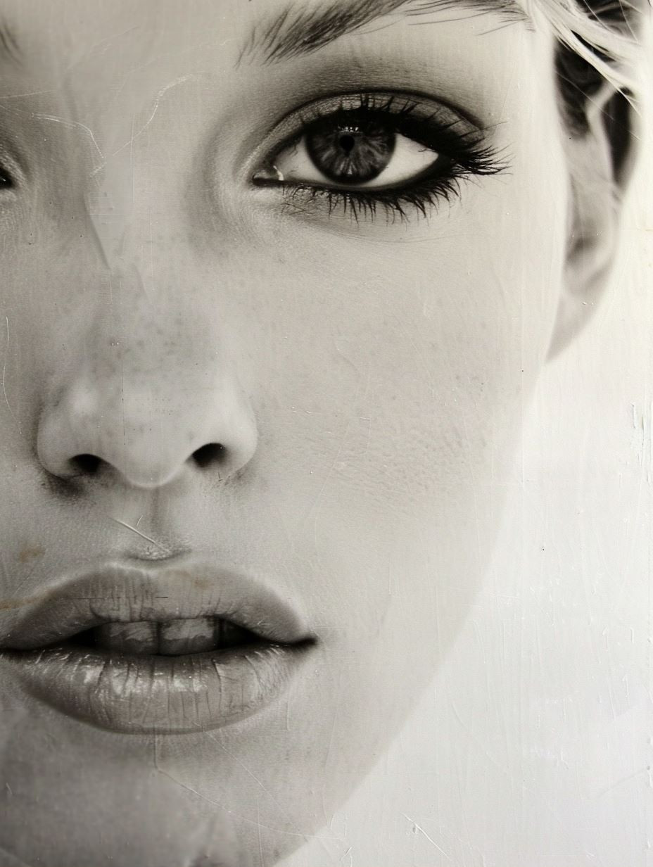 Noir Cinematic Portrait Collage - Image 2