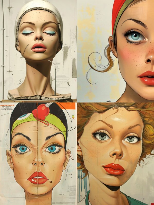 Ethereal Modern Portraiture Studies