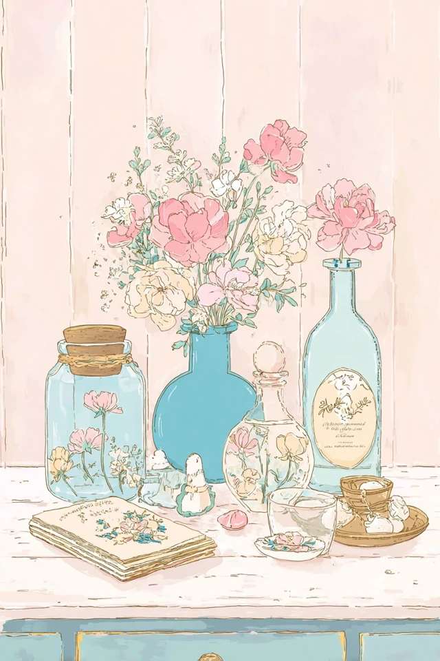 Floral Romantic Portrait - Image 3
