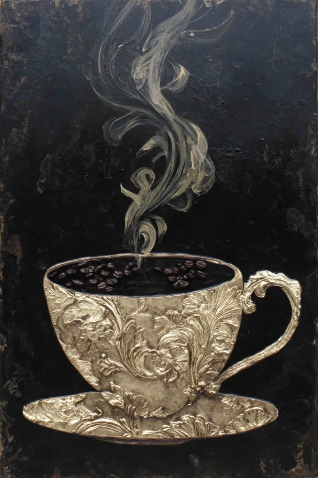 Gilded Cracked Elegance - Image 4