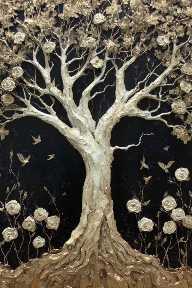Gilded Cracked Elegance - Image 5