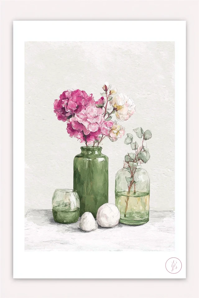 Floral Whisper Portrait - Image 3