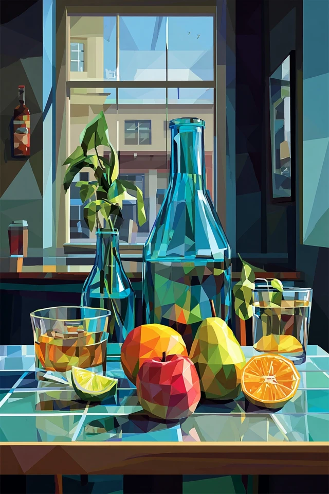 Geometric Prism Art Collection - Image 3