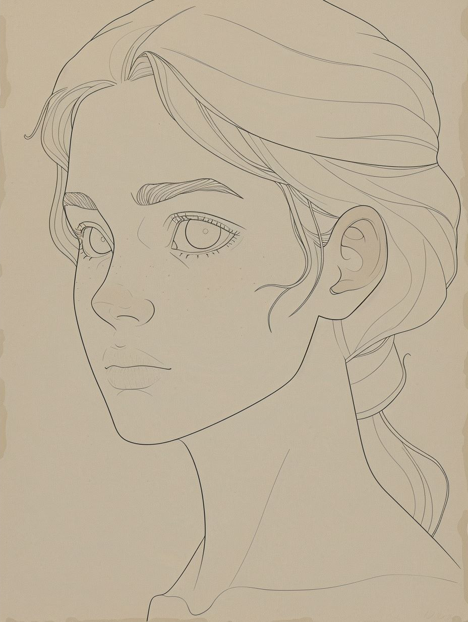 Soft Ethereal Character Concept Sketches - Image 2