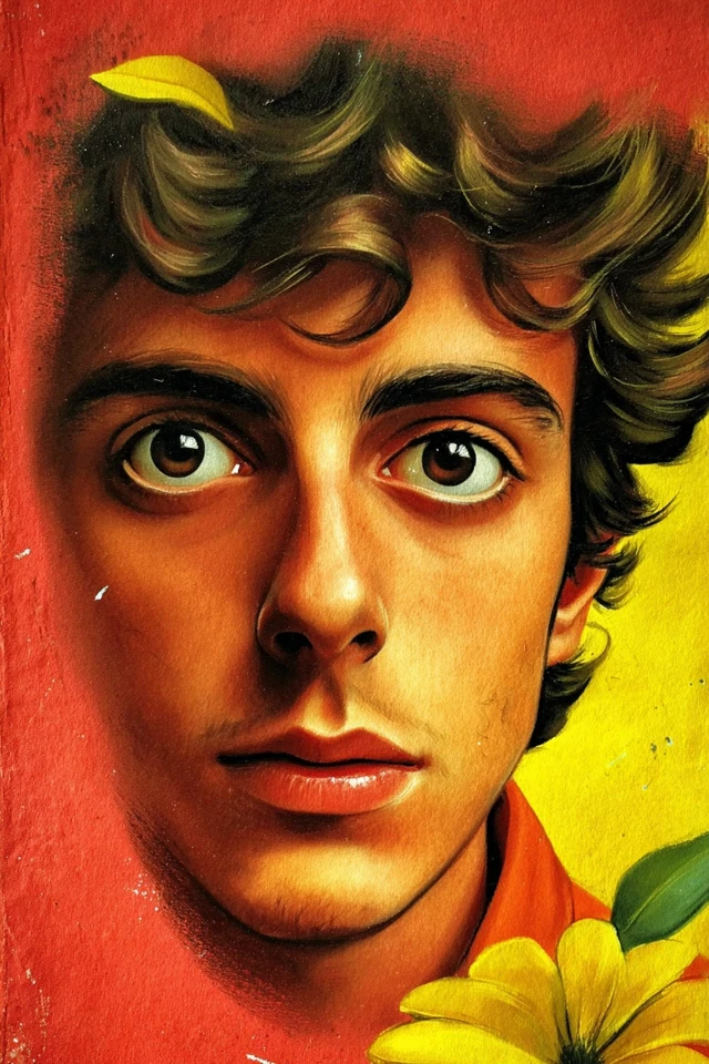 Vivid Gaze Portrait - Image 1
