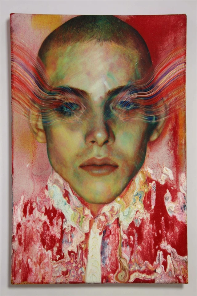 Chromatic Distortion Portrait - Image 1