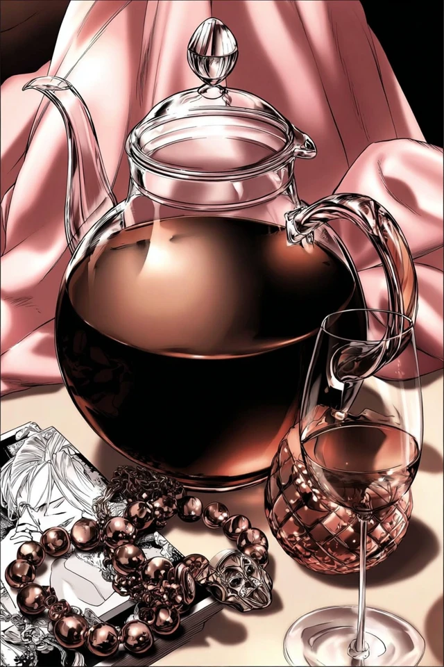 Noir Elegance and Coffee Moments - Image 3