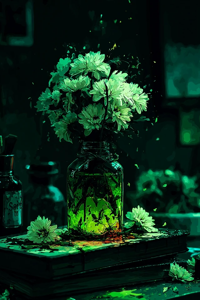 Emerald Shadow Gaze - Image 3