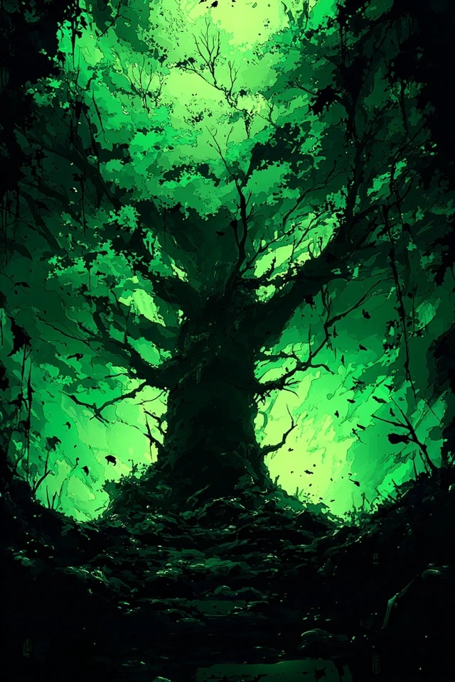 Emerald Shadow Gaze - Image 5