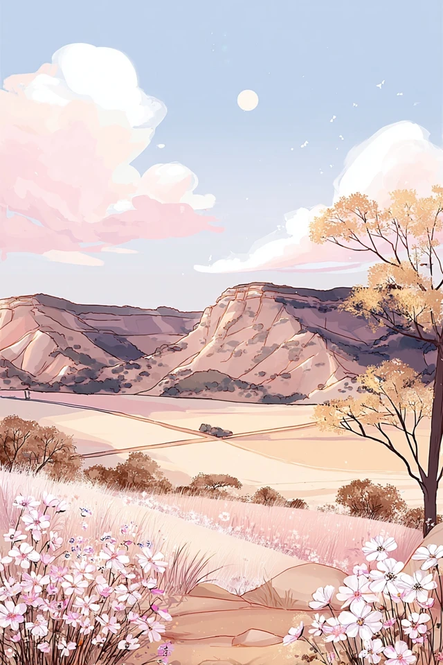 Pastel Blossom Dream - Image 2