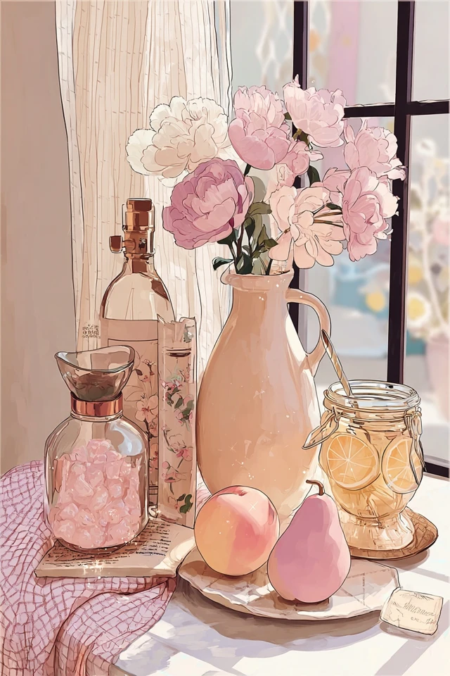 Pastel Blossom Dream - Image 3