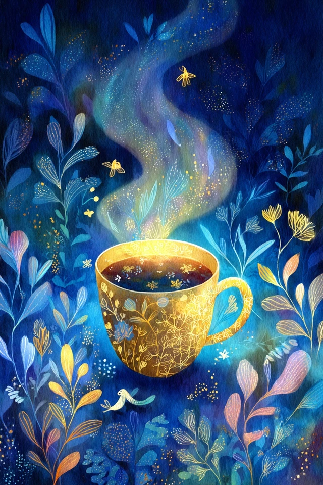 Celestial Azure Bloom - Image 4