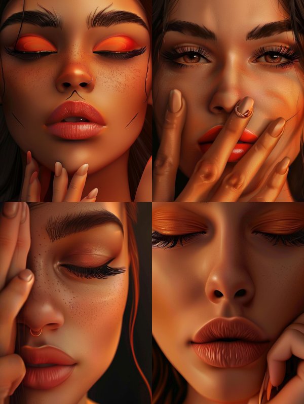 Golden Hour Ethereal Beauty