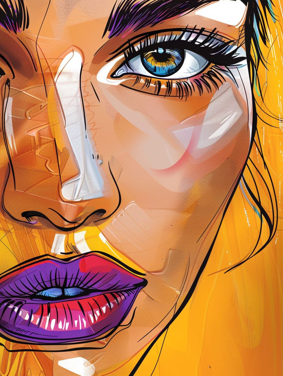 Vibrant Modern Digital Portraiture - Image 3