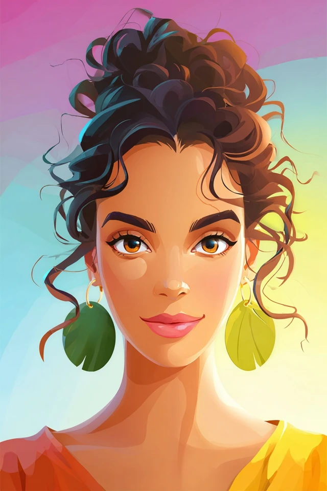 Radiant Tropical Glow - Image 1