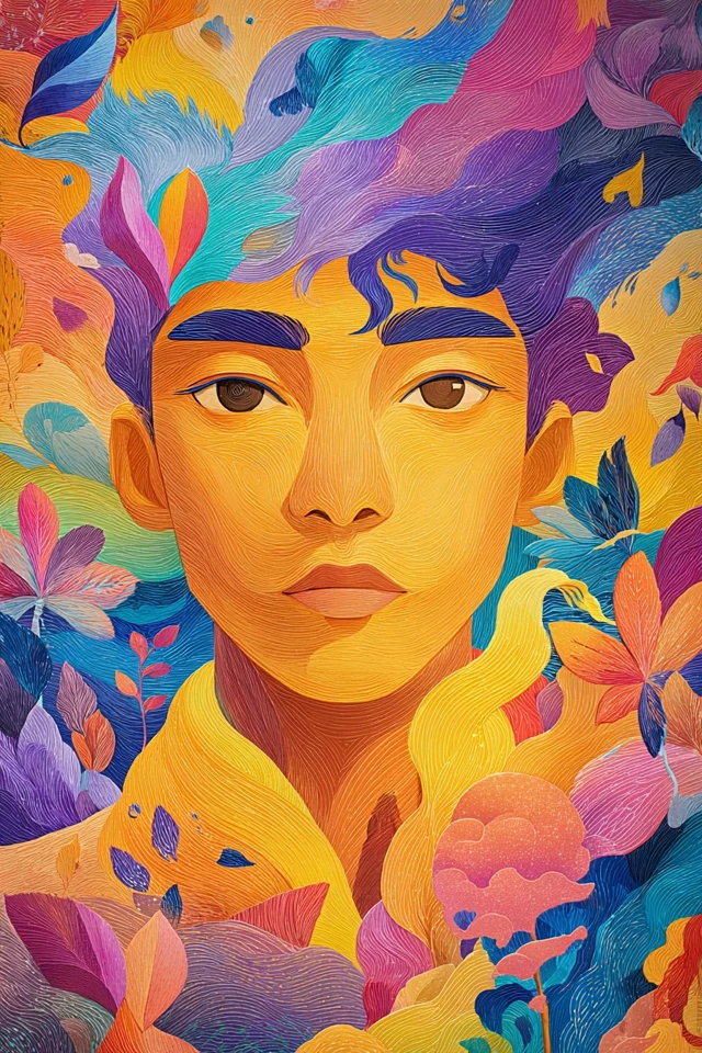 Vibrant Dreams in Technicolor - Image 1