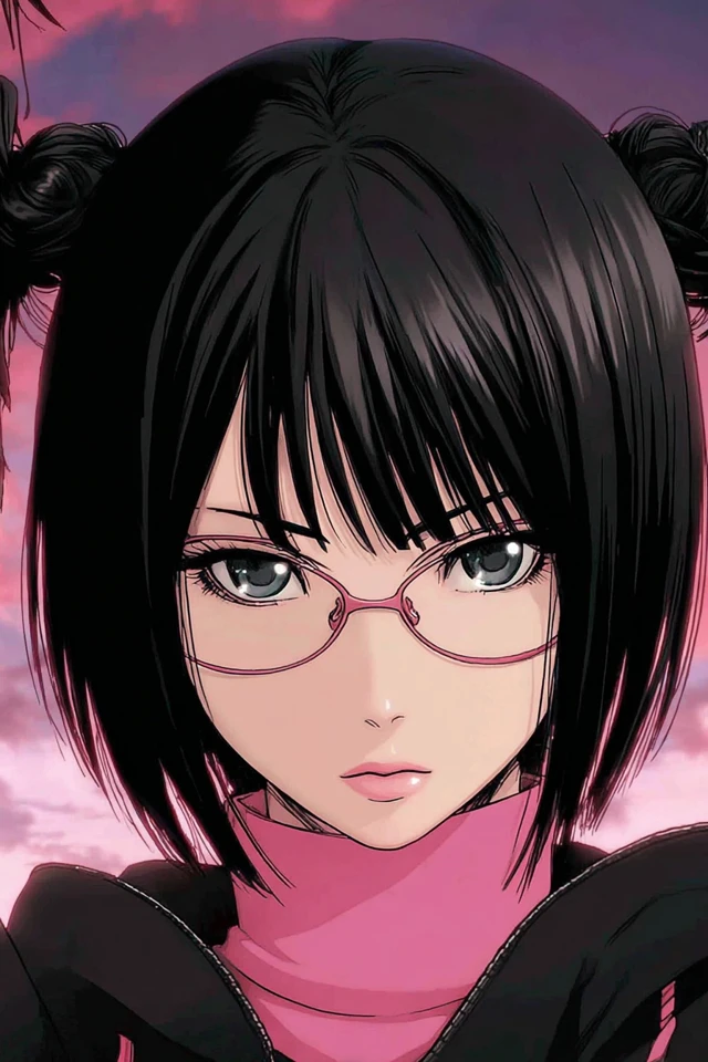 Neon Anime Noir - Image 1