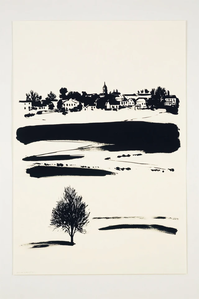 Contrast in Ink: A Four-Piece Study - Image 2
