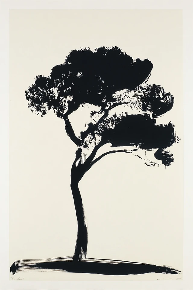 Contrast in Ink: A Four-Piece Study - Image 5