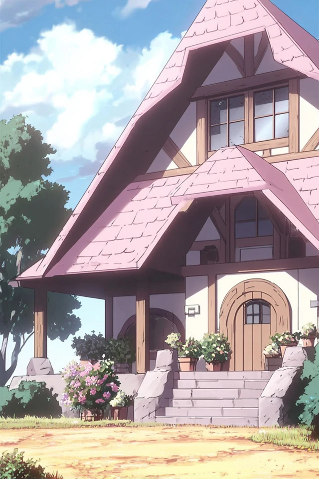 Elegant Anime Aesthetics Collage - Image 6