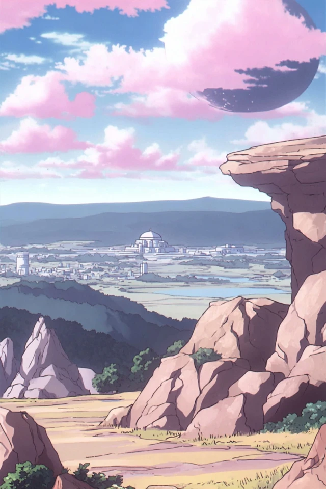 Elegant Anime Aesthetics Collage - Image 2