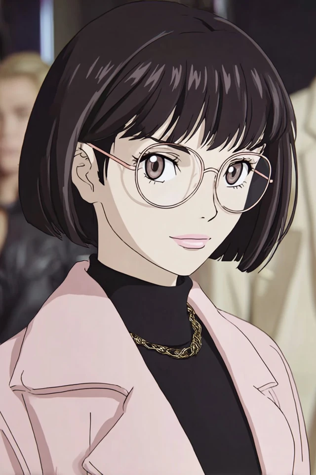 Elegant Anime Aesthetics Collage - Image 1