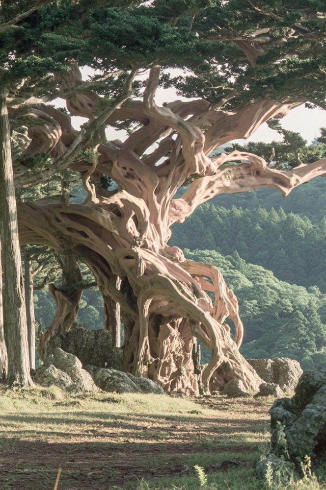 Elegant Anime Aesthetics Collage - Image 5