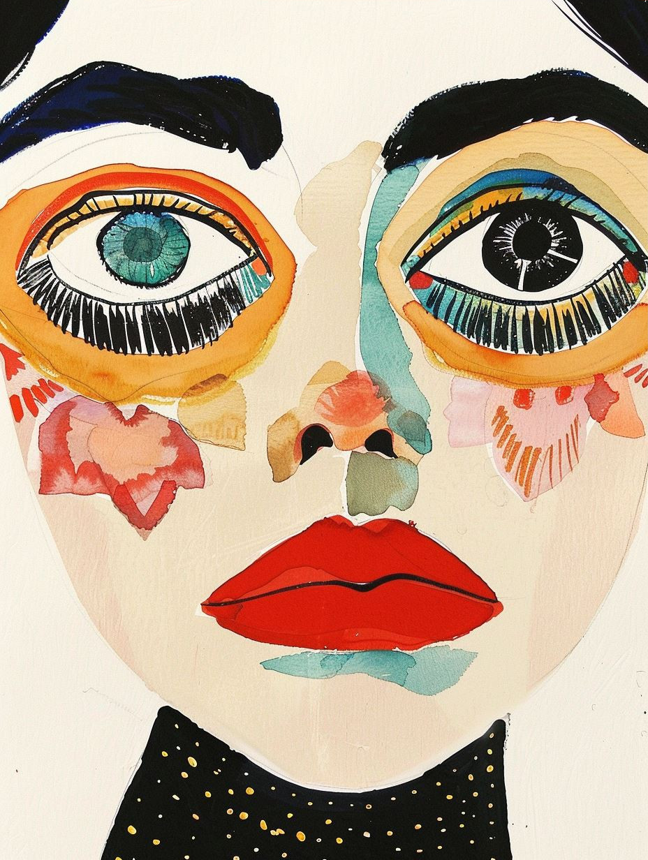 Abstract Modernist Portrait Studies - Image 3