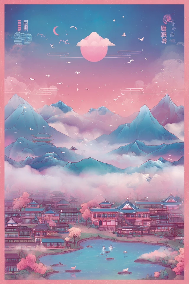 Neon Blossom Serenity - Image 2