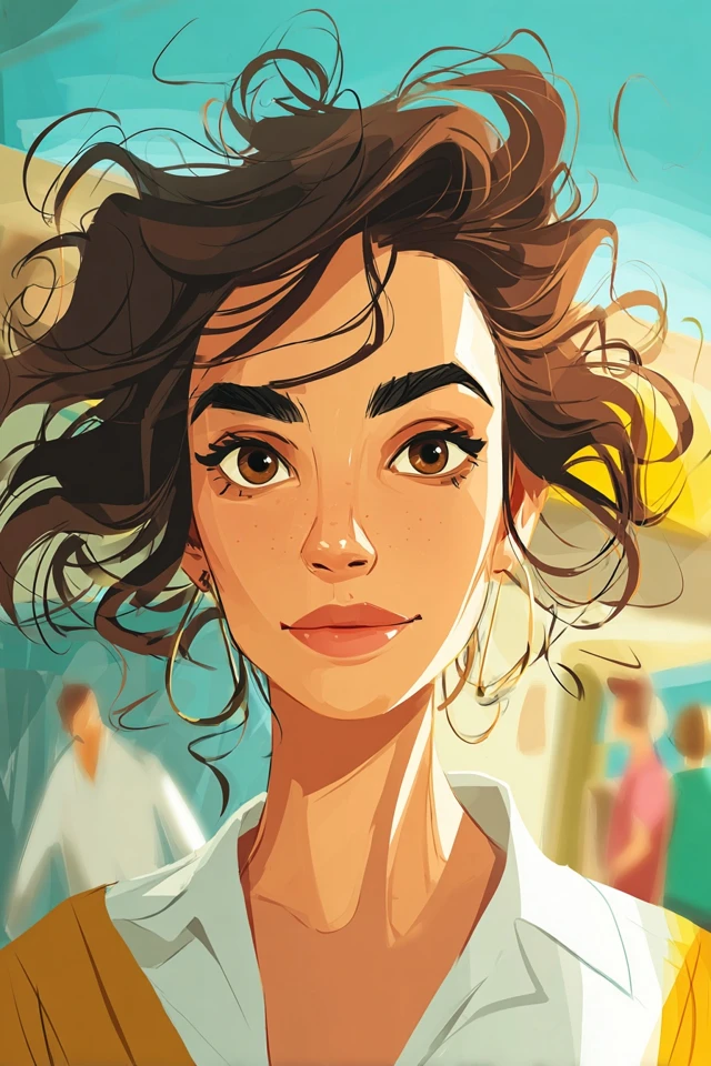 Sunlit Urban Breeze - Image 1
