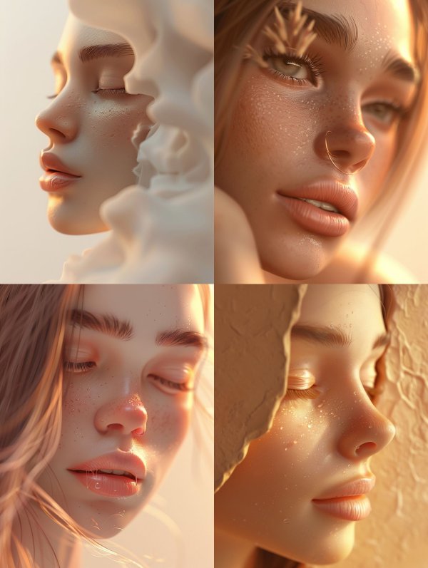 Ethereal Visions of Surreal Beauty