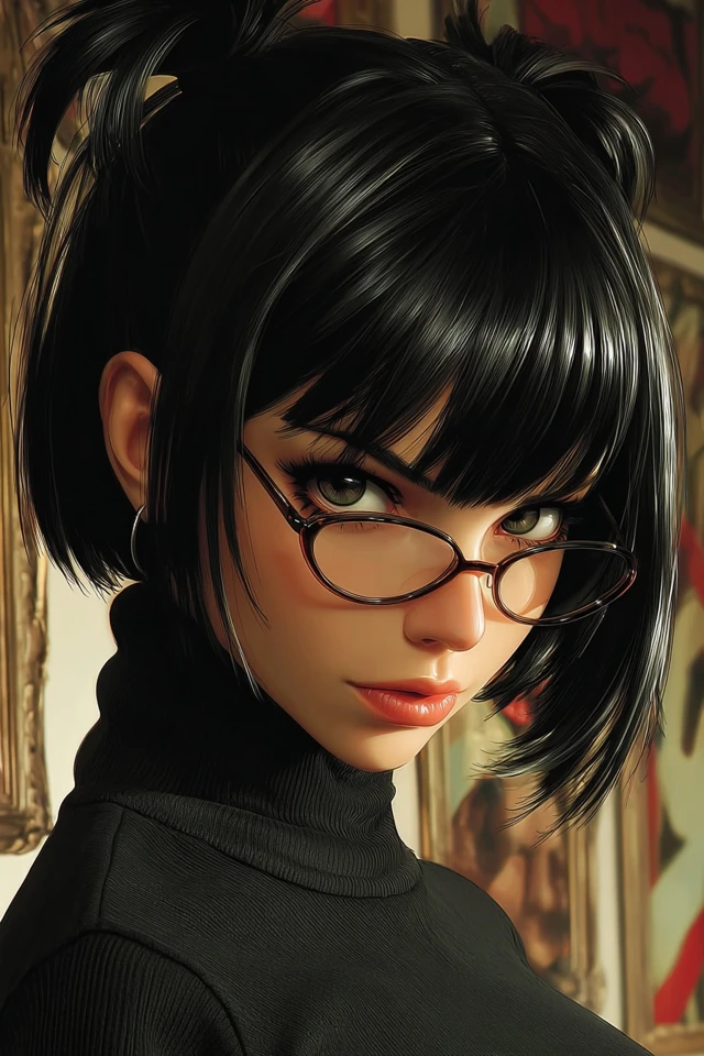 Noir Chic Elegance - Image 1