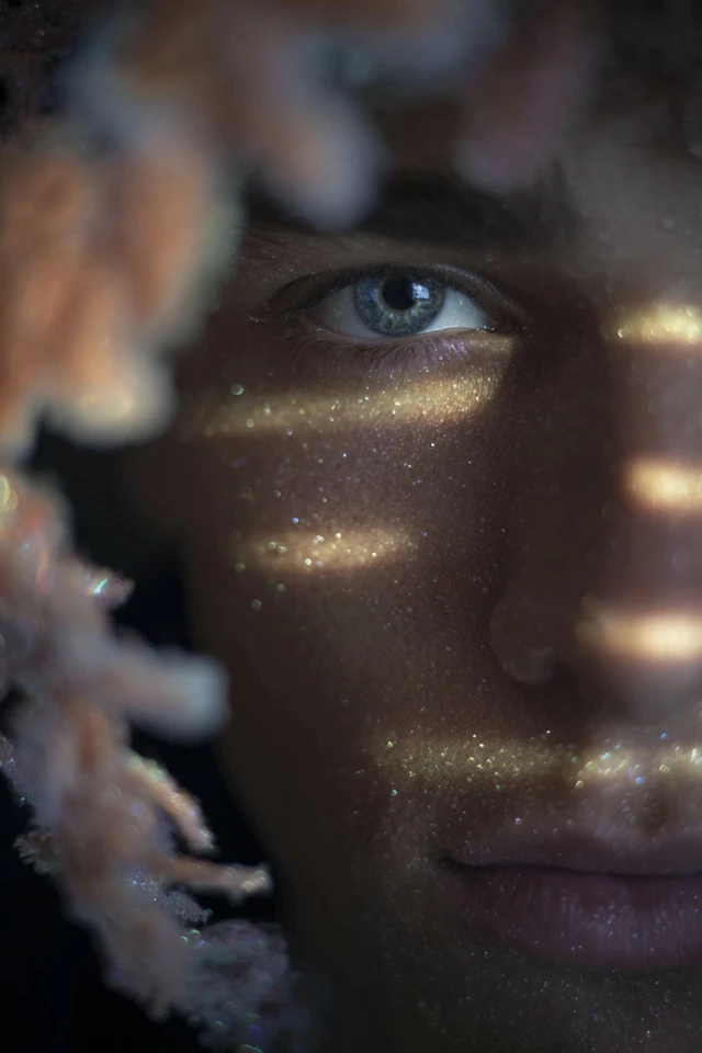 Celestial Glimmer Portrait - Image 1