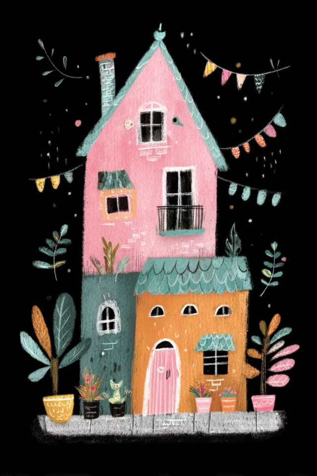 Whimsical Ink Dream - Image 6