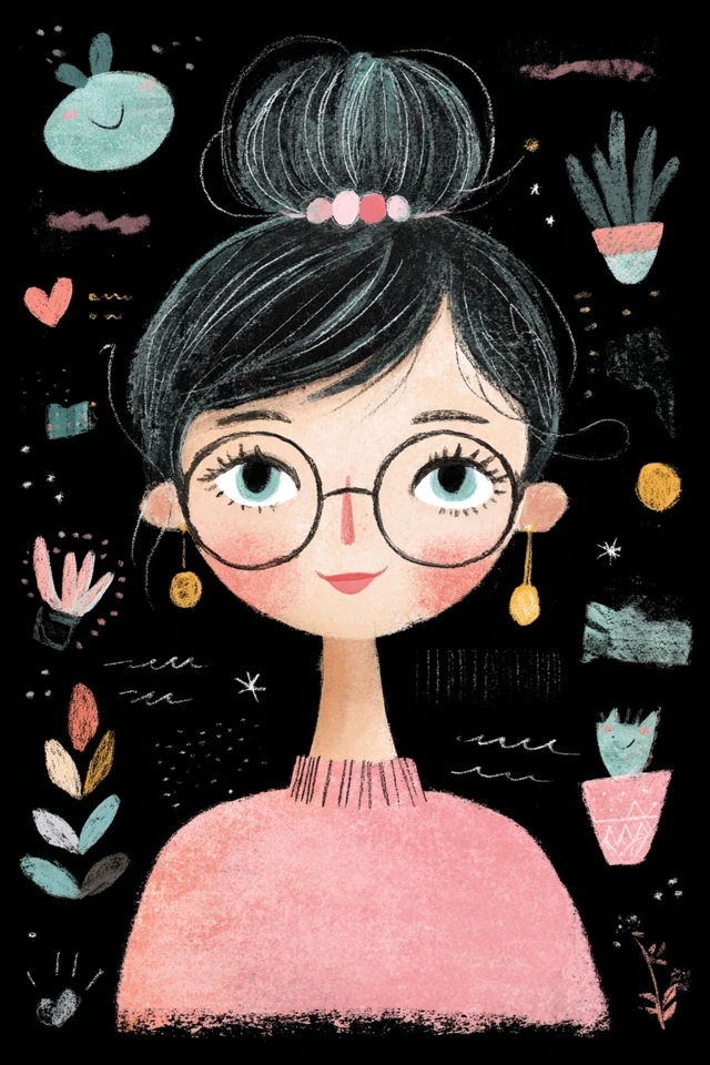 Whimsical Ink Dream - Image 1